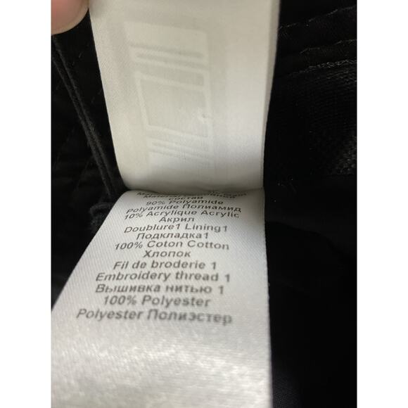 Isabel Marant Black Nylon 'Haley' Logo Hat Size 57 - NWT - Picture 5 of 5